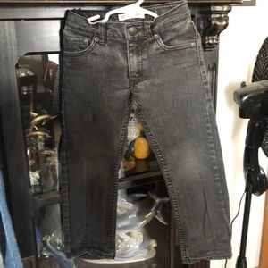 3 pairs of boys Levi jeans.